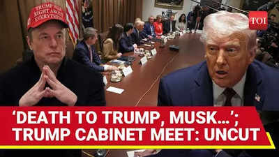 'Death Threats...': Elon Musk Drops BOMBSHELL At Trump's 2nd Cabinet Meeting I FULL VIDEO