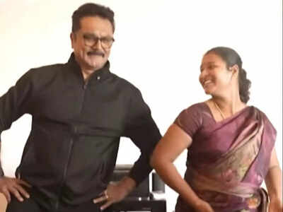 Dance Jodi Dance Reloaded 3: Actor Sarath Kumar taps the feet with contestant Panjami for ‘Chalakku Chalakku’