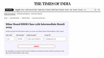 Bihar board intermediate result 2025 declared: Check your scores on Times of India
