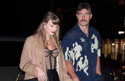 Taylor Swift and Travis Kelce celebrate their love story with a special friend, Erin Andrews who helped bring them together