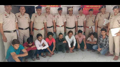 Nuh police arrest 15 cyber fraudsters for online job and sales scam in Gurgaon