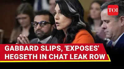 Tulsi Gabbard STUNS Trump’s Intel Team, Admits To ‘MISTAKE’ Over Yemen War Chat Leak | WATCH