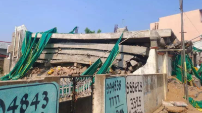 At least 6 trapped as six-storey under-construction building collapses in Telangana