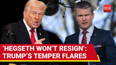 ‘Why The Heck Should Hegseth Resign?’: Trump Gets Angry As War Chat Leak Row Rages