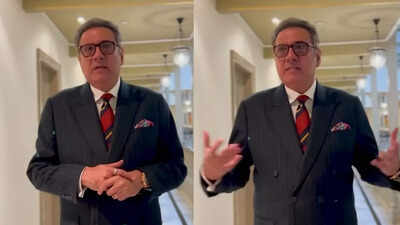 Boman Irani gets emotional returning to the hotel where he once worked in room service: Carrying trays with tea, coffee, drinks...