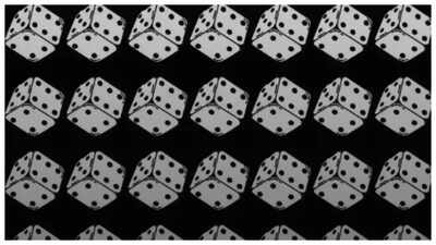 Optical illusion: Only a genius can spot the odd dice in 3 seconds