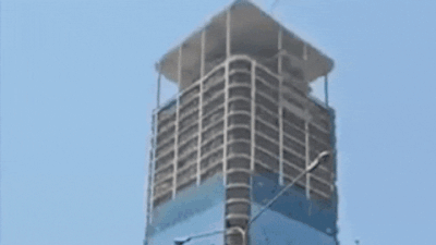 Watch: Bangkok high-rise under construction crumbles after strong earthquake in Myanmar