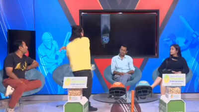 WATCH: Sports presenter smashes TV in rage over Rishabh Pant's IPL performance