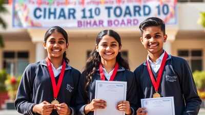 Bihar Board Class 10 toppers 2025: Three students share the top spot with 97.80%; check the complete list here