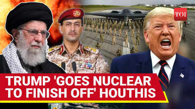 Trump's War On Houthis Just Got Nuclear! US Moves B-2 Bombers In Striking Distance Of Iran & Yemen