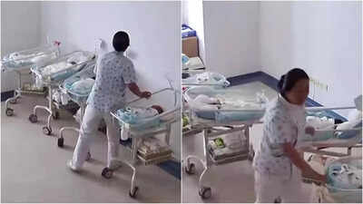 'Heroes, sacrifice': Nurses protect newborn babies during earthquake in China- Video