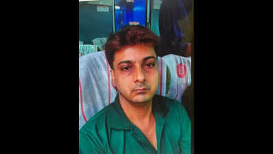 Four days after ex-teacher’s death, son surrenders to cops