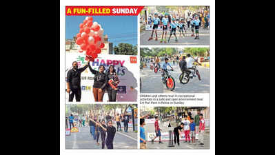 Patnaites reclaim street, turn it into a hub for fun & fitness