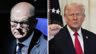 Olaf Scholz says EU will react 'clearly and decisively' to Trump's tariffs but leaves door open for compromise