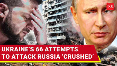 Hell Breaks Loose: Putin's Forces Wreck 66 Ukrainian Drones As Zelensky Cries For Peace