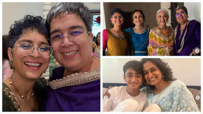 Kiran Rao shares heartwarming family moments from Aamir Khan's Eid party with Reena Dutta, Nikhat Khan, and Farhat Khan - Pics Inside