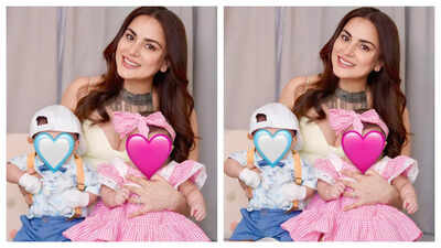 Kundali Bhagya actress Shraddha Arya uses the Ghibli Trend to announce the names of her twin babies; see the adorable post