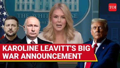 'Trump Frustrated With Putin & Zelensky': Karoline Leavitt's War Reveal In Shocking Presser | FULL
