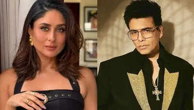 Kareena Kapoor and Karan Johar engage in fun banter over tea and toast