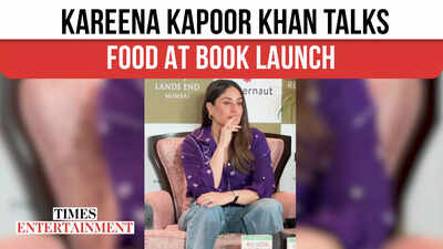 Kareena Kapoor Khan Talks Food at Book Launch