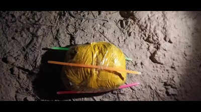 Pakistani drone with Rs 2.5cr worth heroin seized in Rajasthan border village