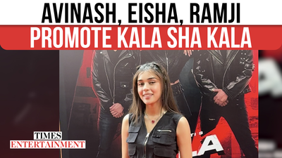 Avinash, Eisha, Ramji Promote Kala Sha Kala