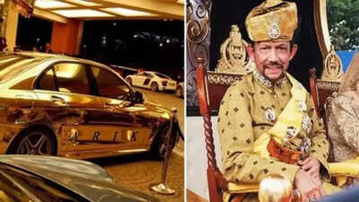 Sultan of Brunei’s $30 billion fortune powers his collection of 7,000 cars and the world’s largest palace
