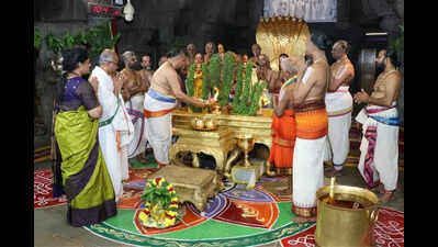 Huge rush at Sri Rama temples in temple town Tirupati