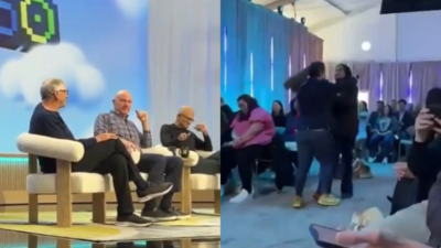 'Shame on you!': Indian-origin Microsoft techie confronts Nadella, Gates over Gaza ties