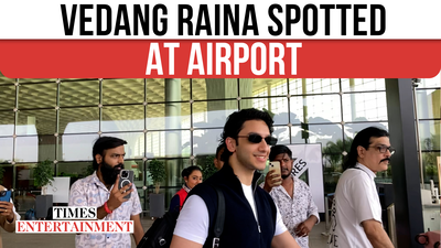 Vedang Raina Spotted At Airport