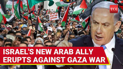 'We Stand With Hamas': Israel Faces Surprise Revolt In Newest Arab Ally Nation Over Gaza