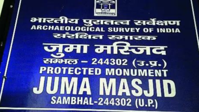 ASI restores 'historic name' of Sambhal's Jama Masjid