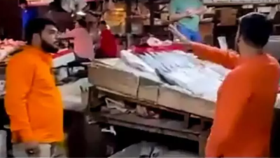 Watch: Saffron-clad men threaten fish sellers in CR Park market; video tailored, says BJP