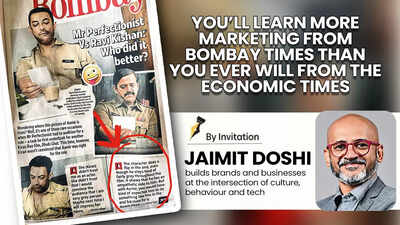 #ByInvitation: 'You will learn more marketing from Bombay Times than you ever will from the Economic Times '