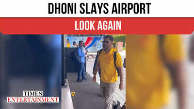 Dhoni Slays Airport Look Again