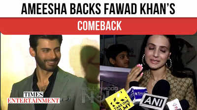 Ameesha Backs Fawad Khan’s Comeback