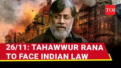 2008 Mumbai Terror Attacks Plotter Tahawwur Rana Extradited To India To Face Trial | Watch