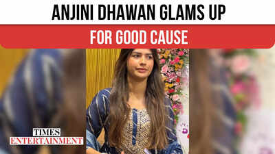 Anjini Dhawan Supports Noble Cause