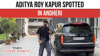 Aditya Roy Kapur Spotted In Andheri