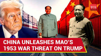 Mao Zedong's 1953 Threat Echoes As China Warns Trump of Long Fight Ahead In Trade War | WATCH