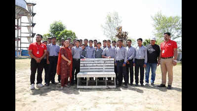 Bottles collected during National Games turned into benches at sports college in U’khand