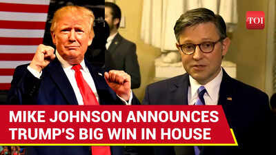 UNCUT: Trump's 'Big Beautiful' Budget Framework Gets GOP Nod; Mike Johnson Full Speech