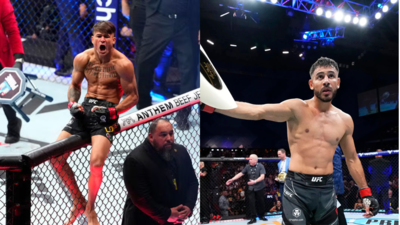 UFC 314 - presser brawl between Yair Rodriguez and Diego Lopes teases potential bout for Dana White to confirm