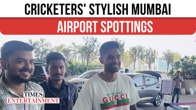 Cricketers' Stylish Mumbai Airport Spottings