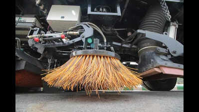 As dirt piles up, Bengaluru’s civic body brings back sweeping machines