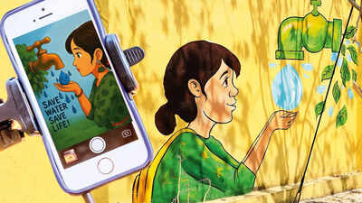 Lucknow bylanes turn into canvases of change