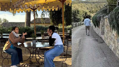 Mahesh Babu, Namrata, and Sitara soak in the beauty of Tuscany
