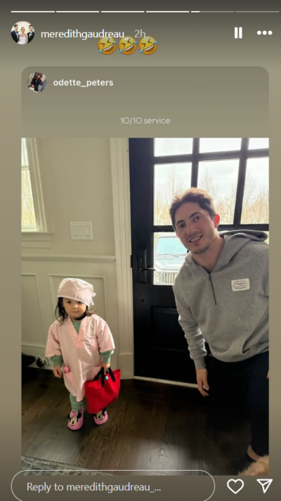 Johnny Gaudreau's daughter Noa Gaudreau shines smiles on Zach Werenski’s home with her adorable doctor visit