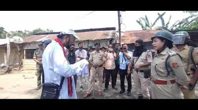 2 policemen injured as anti-Waqf Act protest rally in Tripura turns violent