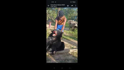 Shocking video shows bear torture in Sukma forest; Rs 10k reward for arrest